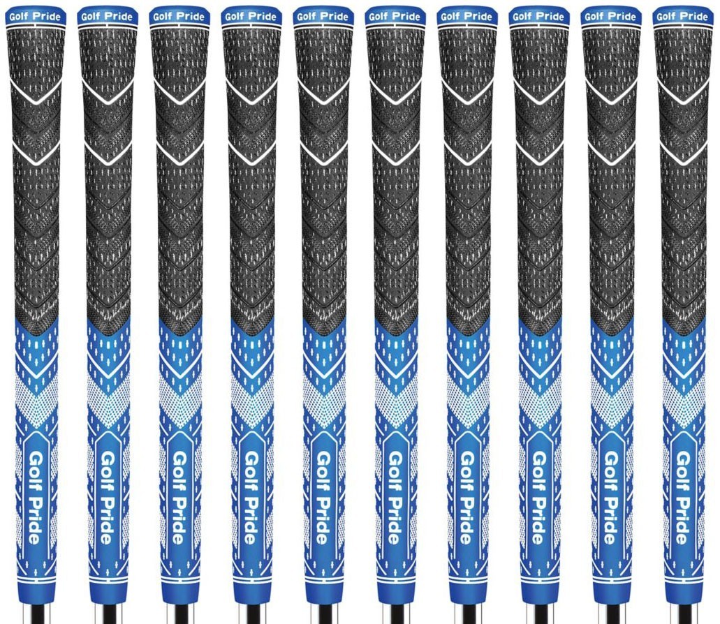 Golf Pride MCC Teams Plus4 Grips - Royal Blue & White