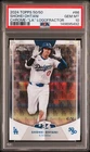 2024 TOPPS 50/50 SHOHEI OHTANI #66 CHROME-"LA" LOGOFRACTOR /50 PSA 10