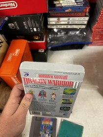 NES Dragon Warrior II 2 Nintendo CIB Complete in Box Manual Maps Tested Works