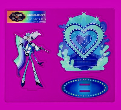 Hazbin Hotel PRIDE 2025 ANGEL DUST Acrylic Standee 🌈Month | eBay