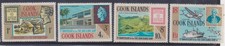 (F379-104) 1967 Cook Islands set of 4stamps 75th anniversary of Cook (DC)  (GC47