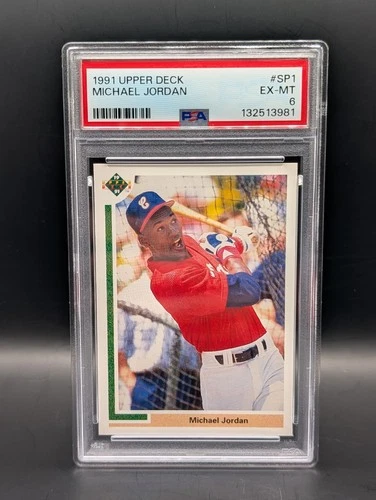 1991 Upper Deck - Short Print Michael Jordan #SP1 PSA 6 Undergraded