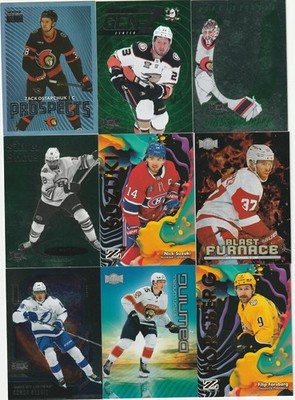 2024-25 SKYBOX METAL UNIVERSE HOCKEY ROOKIE & INSERTS ** YOU PICK - YOU CHOOSE *