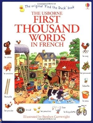 First Thousand Words in French (Usborne First Thousand Words), Heather Amery, Us