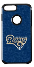 PBG NFL Los Angeles Rams Pebble Grain Case for iPhone SE (2022-20), 8, 7, 6 &