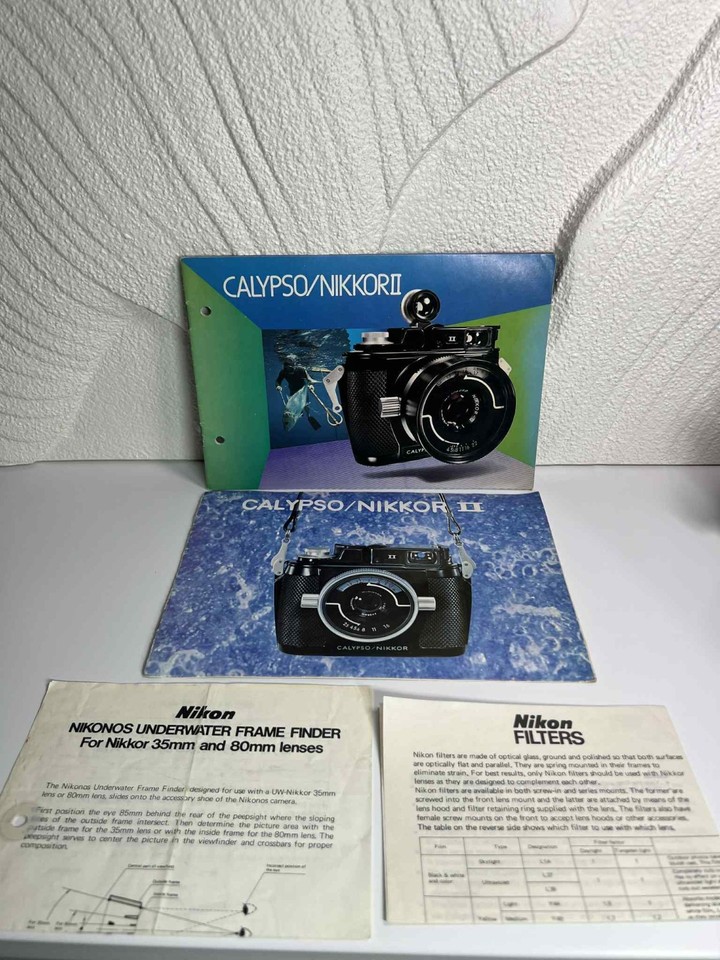 NIKON CALYPSO/NIKKOR NIKONOS II O-RING internal Lens NEW REPAIR PART SET