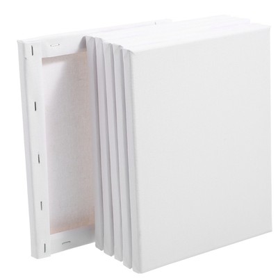 6 Pcs Oil Canvas Frame Set Artist Canvases for Painting Blank Framed