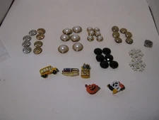 Lot of 40 Vintage Button covers