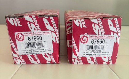 SPC 67660 - PAIR 2x Rear Adjustable Control Arm & Toe Cam Bolt - Retail $531.10 - Picture 7 of 10
