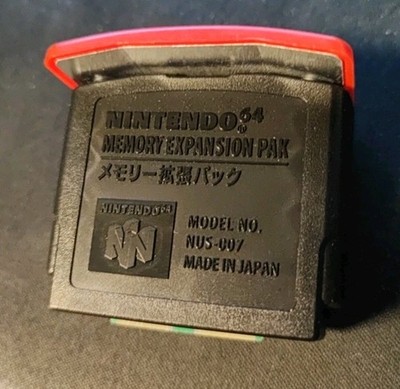 Original N64 Expansion PAK - NUS-007 PACK - Nintendo 64 - TOP 