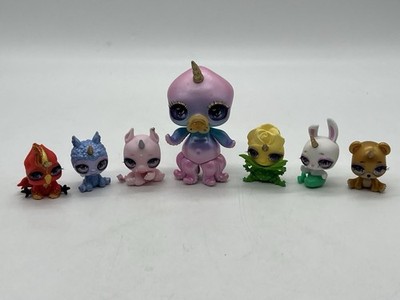 POOPSIE Surprise Sparkly Critters Lot of 7 Figures: Ocho, Grizz, Wooly, Ash, Spa