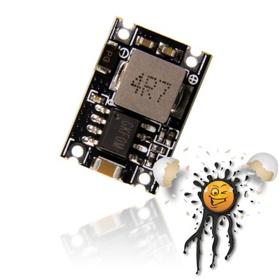 CN3903 Mini Spannungskonverter DC-DC Buck Converter 3A 5-30Vin 500KHz 17x12mm