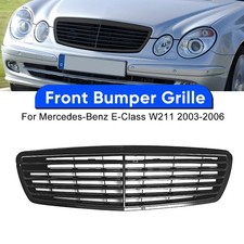 Nieren Grill Glanz Schwarz Kühlergrill Für Mercedes E-Klasse W211 03-06 Nieren Grill Glanz Schwarz Kühlergrill Für Mercedes E-Klasse W211 03-06