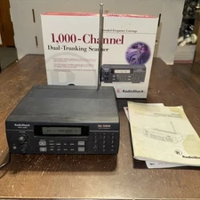 Vintage Radio Shack PRO-2052 Dual Trunking Scanner 1000 Channels Tested Read