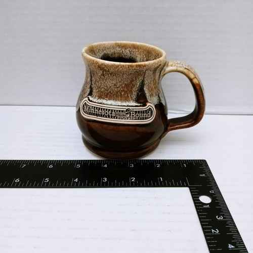 Grey Fox Keramik Steinzeug Becher Minnesota gebunden Kaffee Tee braun creme Ente - Bild 7 von 7