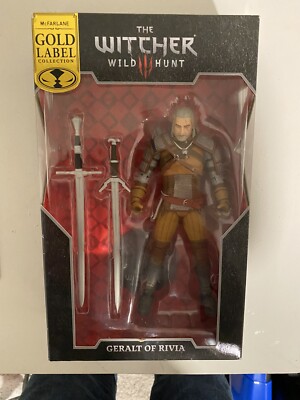 McFarlane Toys The Witcher III Wild Hunt Geralt Of Rivia GOLD LABEL COLLECTION