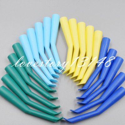 30 Pcs Dental Surgical Strong Suction Tips Adult Aspirator Saliva Tube 135*10mm