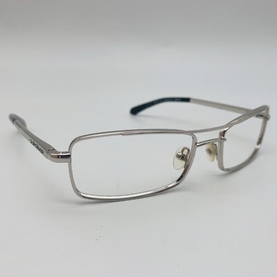 QUIKSILVER Brille SILBER RECHTECKIG Brillengestell MOD: 26 24953504