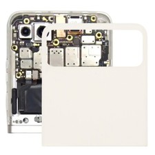 For Motorola Razr 40 Upper Part Battery Back Cover White