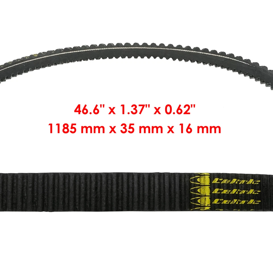 CVT Drive Belt For Polaris Indy 800 2014-2016 / IQ 800 2008-2010 3211115 3211216 - Image 2 of 4