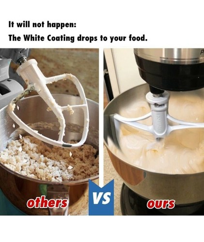 2pk Replacement Kitchen Mixer Accessories, 5-Quart Mixer Accessory, Flexible - Picture 6 of 8