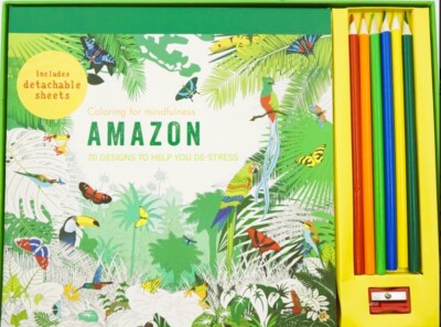 Coloring for Mindfulness Amazon 70 Designs to Help You De-Stress by Hamlyn