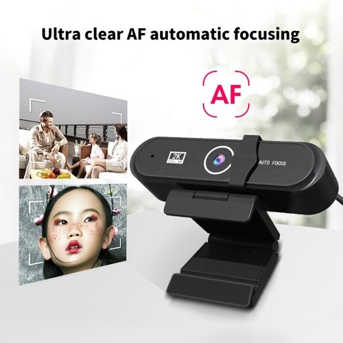 B9 High Definition Webcam Auto Focused and Integrated Microphone for Home Video - Afbeelding 2 van 11