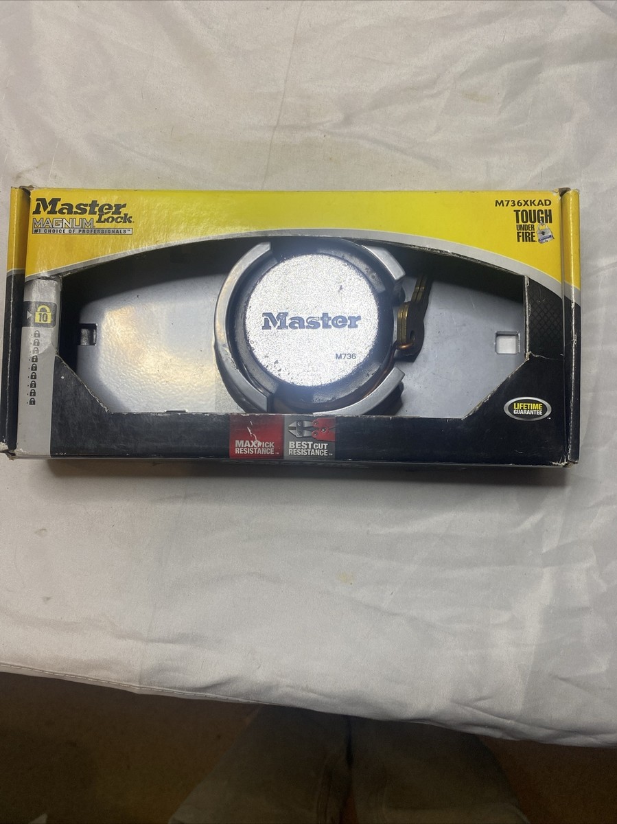 Master Lock 9.06-in Steel Keyed Padlock Master Lock 9.06-in Steel Keyed Padlock