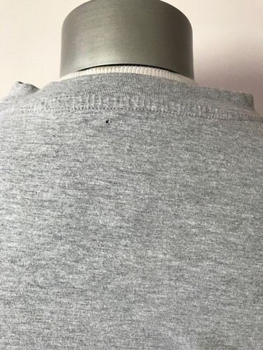 Ohio State Buckeyes Men's Sz L Pro Edge T Shirt Raised Letters Gray & Scarlet GC - Picture 8 of 9