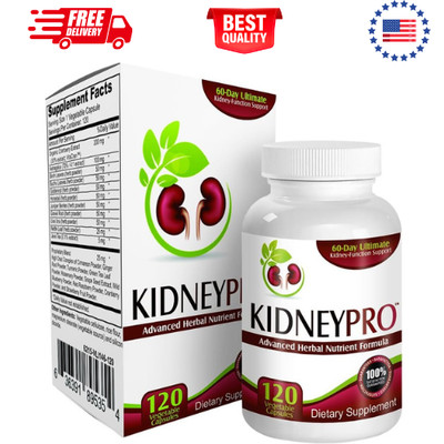 Kidney Health Support Supplement with Uva Ursi & Cranberry - Kidney Detox - USA