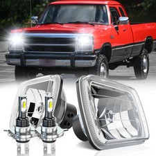 7x6 5x7 Led Headlight Hi Lo Sealed Beam For Dodge W250 D350 Ram 1981-1993 7x6 5x7 Led Headlight Hi Lo Sealed Beam For Dodge W250 D350 Ram 1981-1993