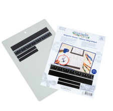 Magnetic Stitching Board &ndash; Needlework Tracker with Ruler & Strips