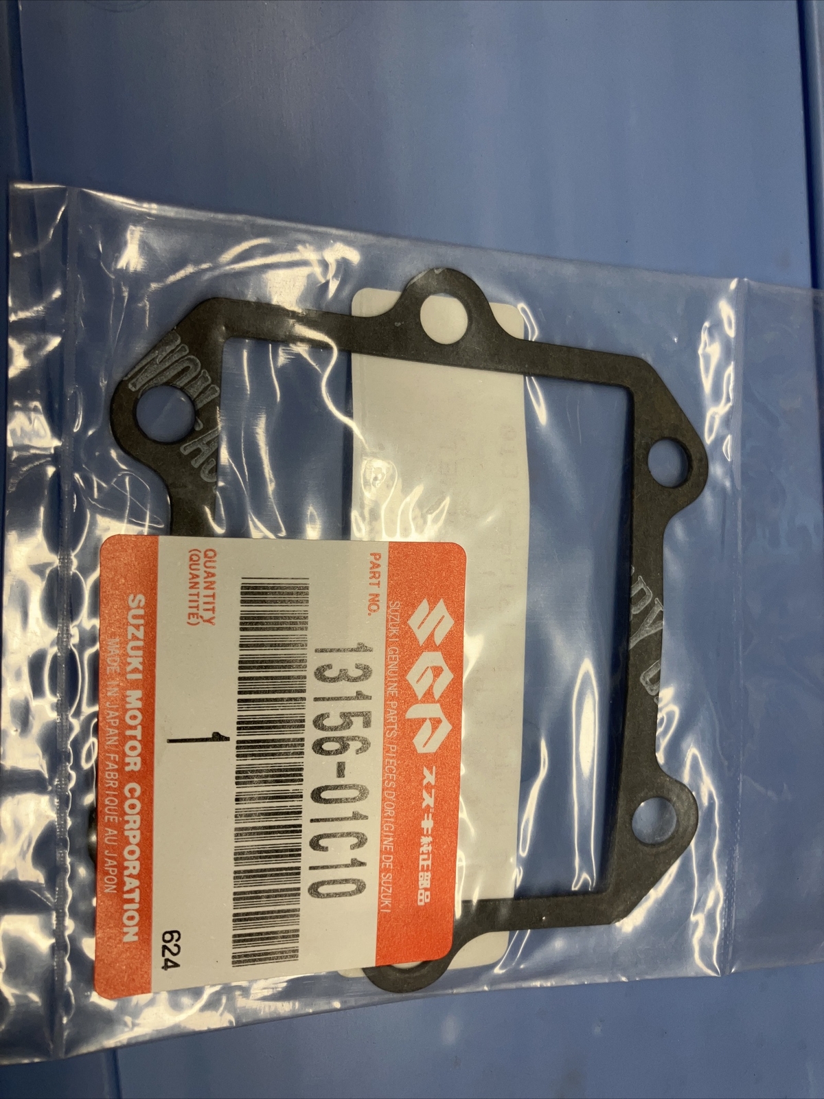 SUZUKI RM250 INTAKE REED VALVE GASKET OEM 1315601C10. Lot Of 5 Gaskets