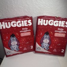 Huggies Little Snugglers Diapers 2Pks- Size 2 120ct Limited Edition Disney 100