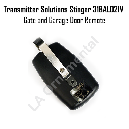 2 soluciones transmisoras Stinger 318ALD21V puerta y puerta de garaje control remoto - Imagen 4 de 6