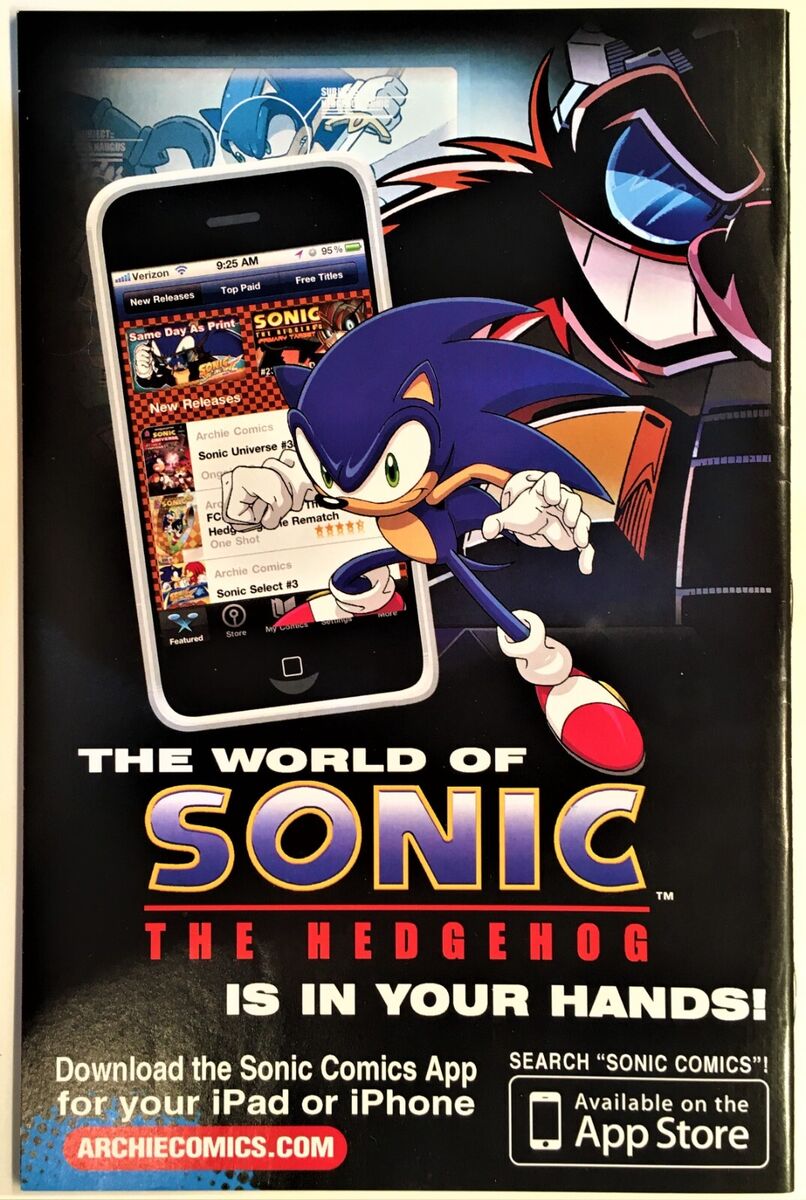 SONIC The HEDGEHOG Comic Book Issue #240 October 2012 AMY ROSE HEROES  Bagged NM