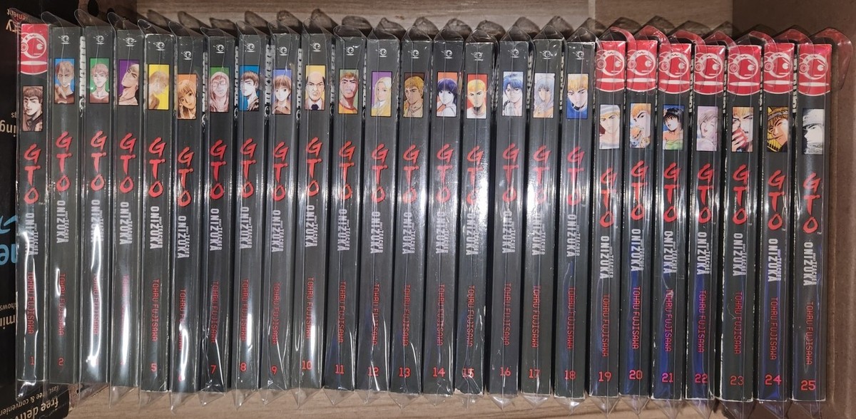 Great Teacher Onizuka GTO Volumes 1-25 Complete Tokyopop