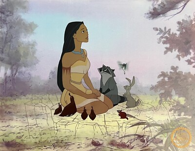 Disney POCAHONTAS Sericel Animation Cel Limited Edition Art