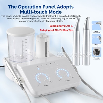 Dental Air Flow Polisher Handpiece Hygiene Prophy Jet /Ultrasonic Scaler VRN