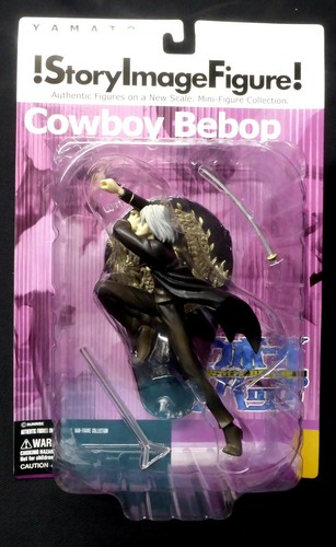 Cowboy Bebop Set of 6 Figs Story Image Figure New 2005 Faye Valentine Amricons - Picture 4 of 8