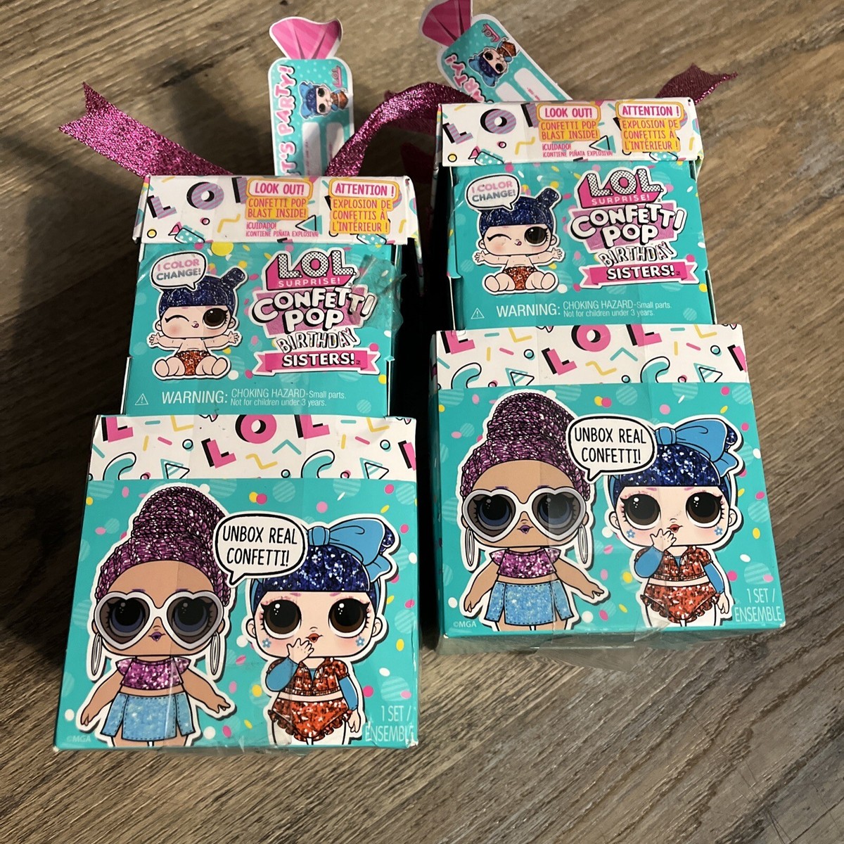 Lol Surprise Confetti Pop Lil Sisters X2 Surprise! Confetti Pop