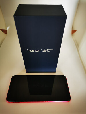 Huawei Honor View 10 rot 128GB 6GB BKL-L09 gebraucht OVP ohne Netzteil