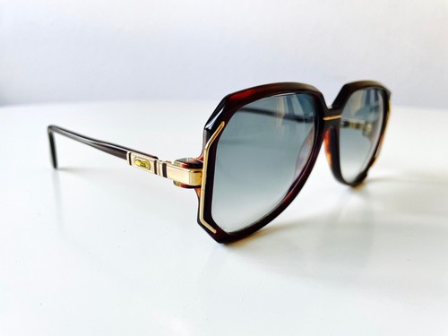 Vintage CAZAL 639 Col 624 Dark Amber Sunglasses W. Germany Large NOS New Lenses - Picture 6 of 12