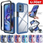 For Moto G35 G55 G14 G54 G84 G53 G62 G30 G10 Edge40 Heavy Duty Armor Case Cover