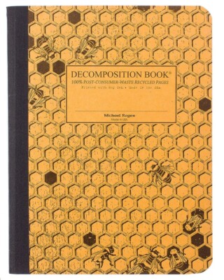 Decomposition Michael Roger Book, Honeycomb, Large Size, 7.5 x 9.75''