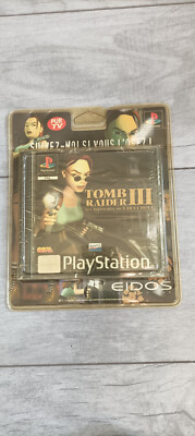 Tomb Raider 3 Sur PlayStation 1, Tout Neuf Sous Blister, Une Pépite Pour Collectionneurs !
