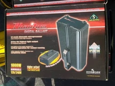 Hydrofarm Phantom Dimmable Digital Hydroponics Ballast 1000w PHE1THD 120/240v