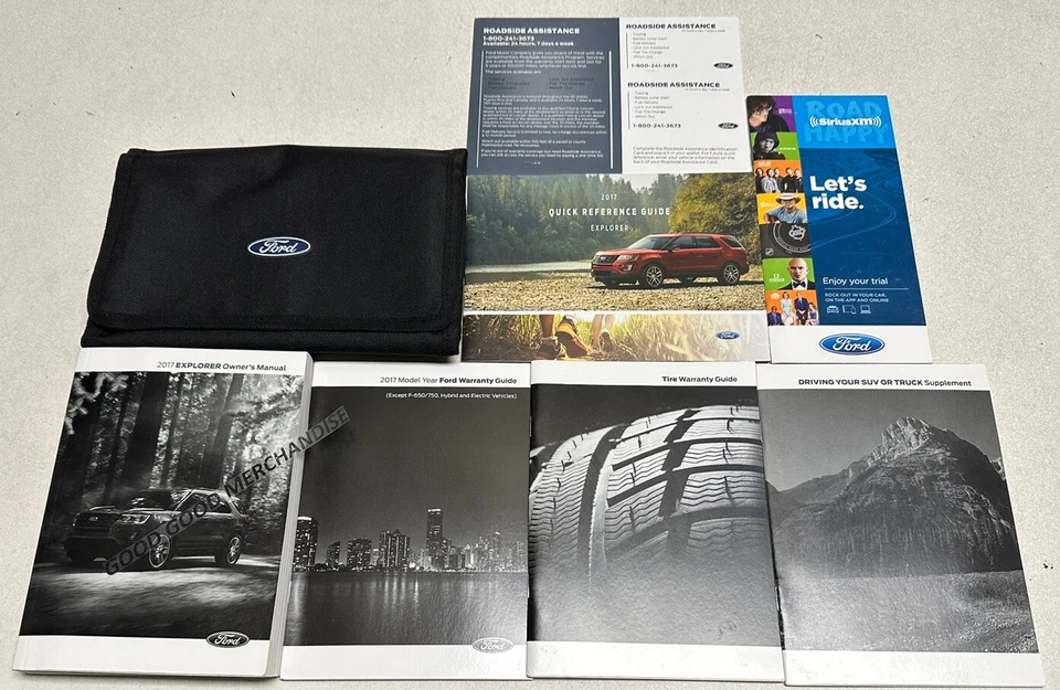   2017 FORD EXPLORER OWNERS MANUAL SPORT BASE XLT LIMITED SUV PLATINUM V6 I4 SUV - Image 2 of 2