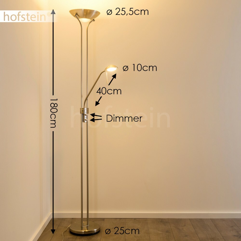 Led Decken Fluter Lese Stehlampe Büro Steh Leuchte Stand Esszimmer