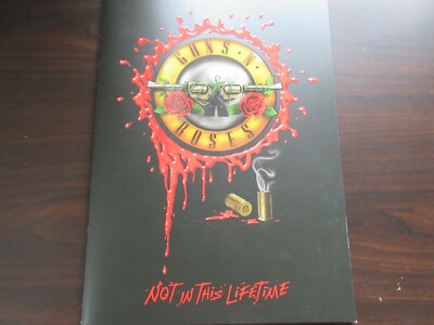 ガンズアンドローゼス Tour Book Guns N’Roses Guns N' Roses Not This Lifetime 2017 World Tour Book Concert